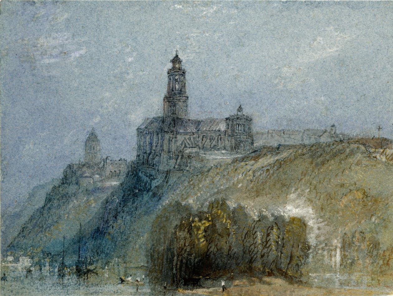 Saint-Florent-le-Vieil, c1826-1830 af Joseph Mallord William Turner