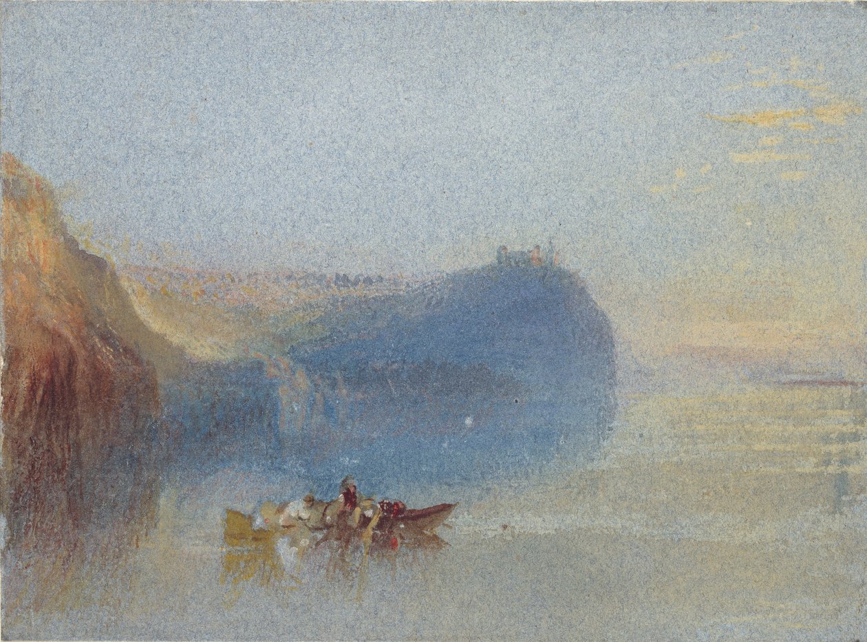Scene på Loire, c1826-1830 af Joseph Mallord William Turner