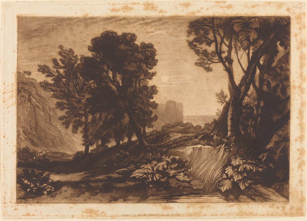 Solitude, udgivet 1814. af Joseph Mallord William Turner