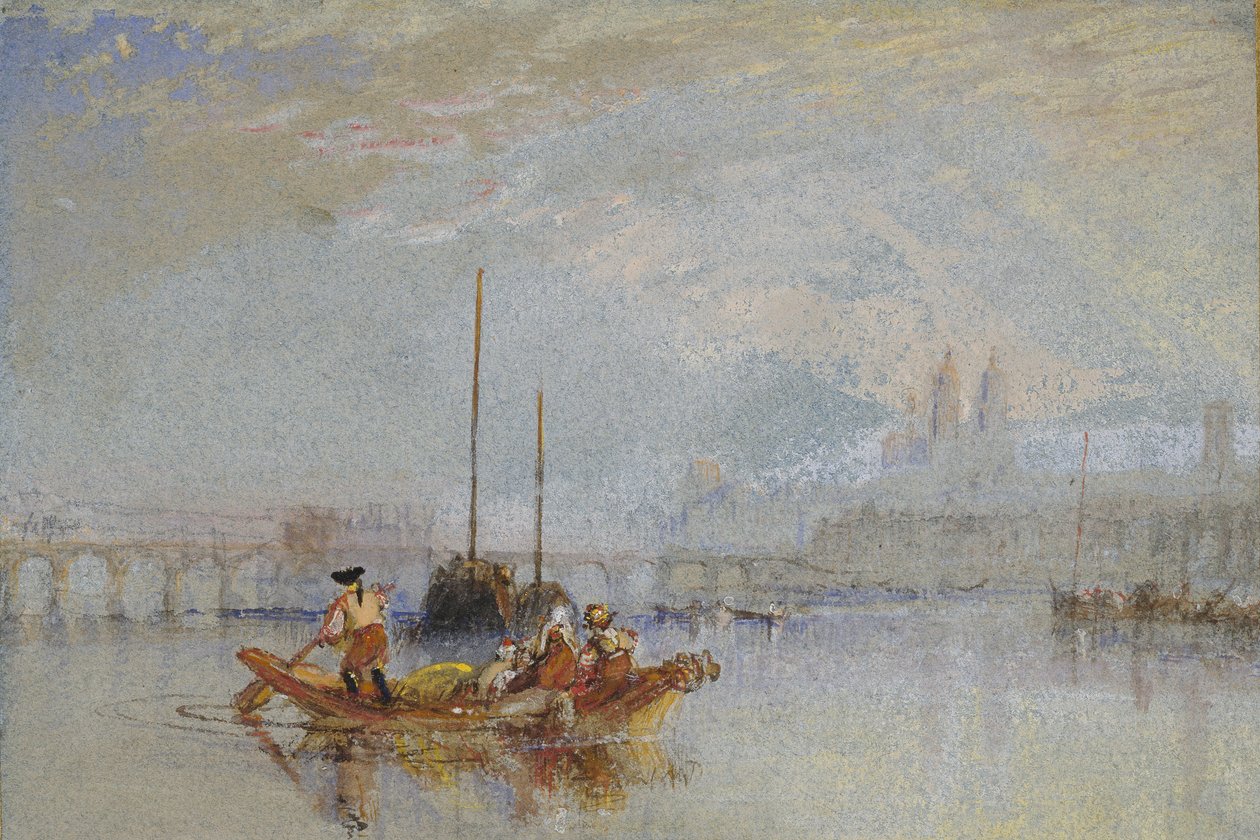 Tours, c1830 af Joseph Mallord William Turner