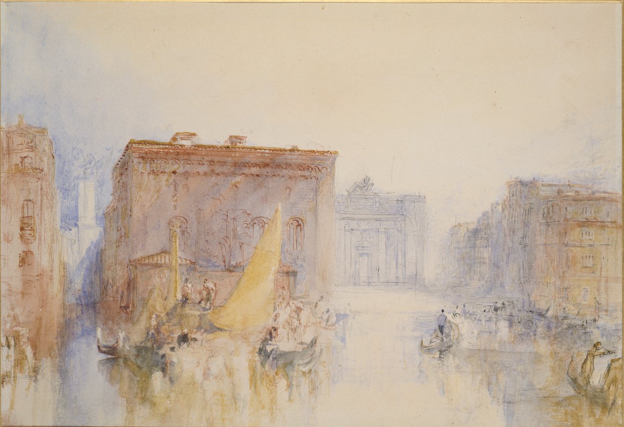 Venedig: The Accademia, 1840 af Joseph Mallord William Turner