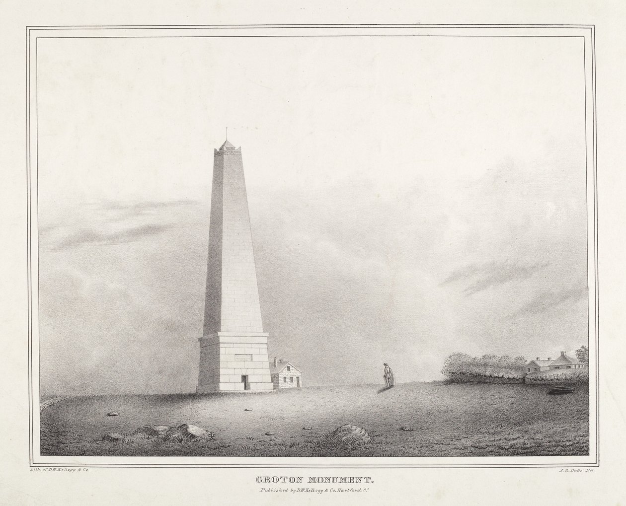 Groton Monument af J.R. Butts