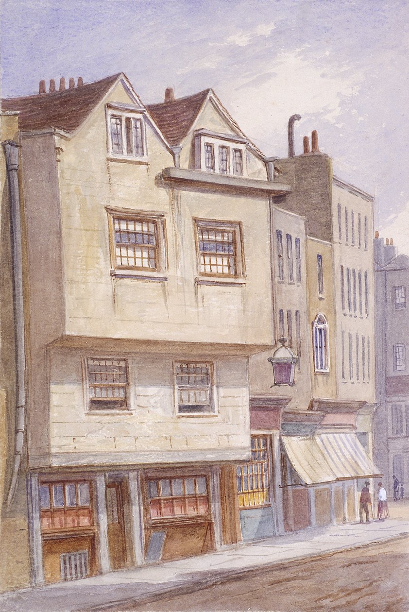 Fetter Lane, London, 1870 af JT Wilson