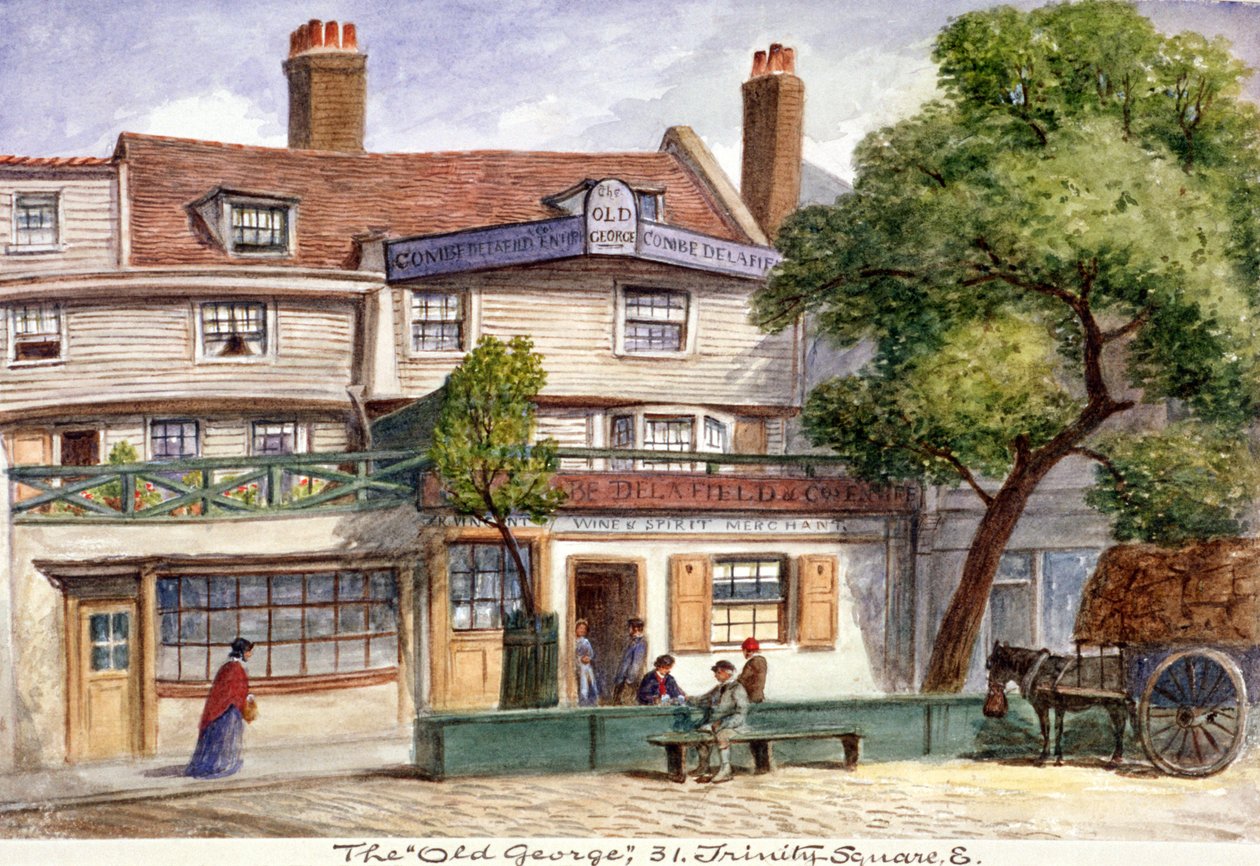 Trinity Square, London, 1867 af JT Wilson