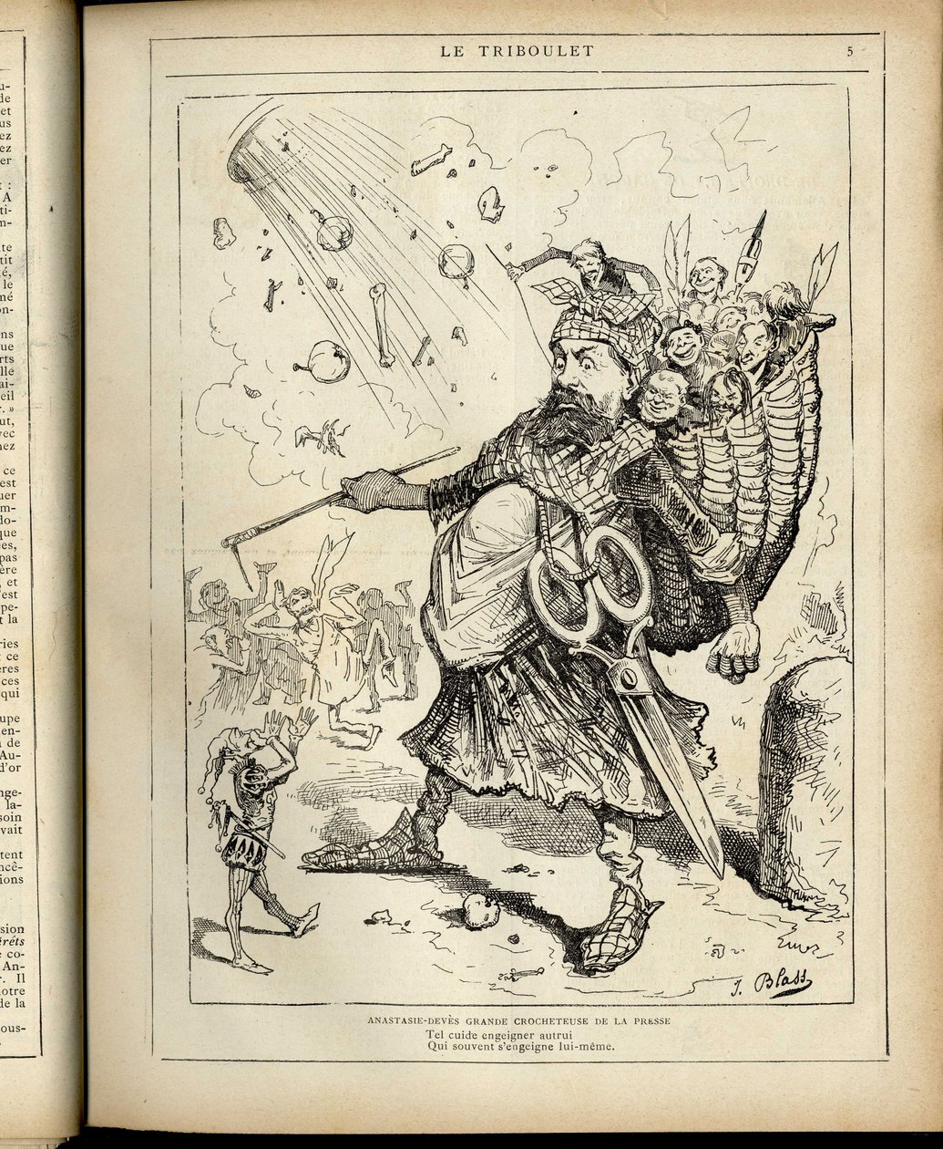 Kuva J. Blassista (1847-1892) Le Tribouletissa af J. (1847 1892) Blass
