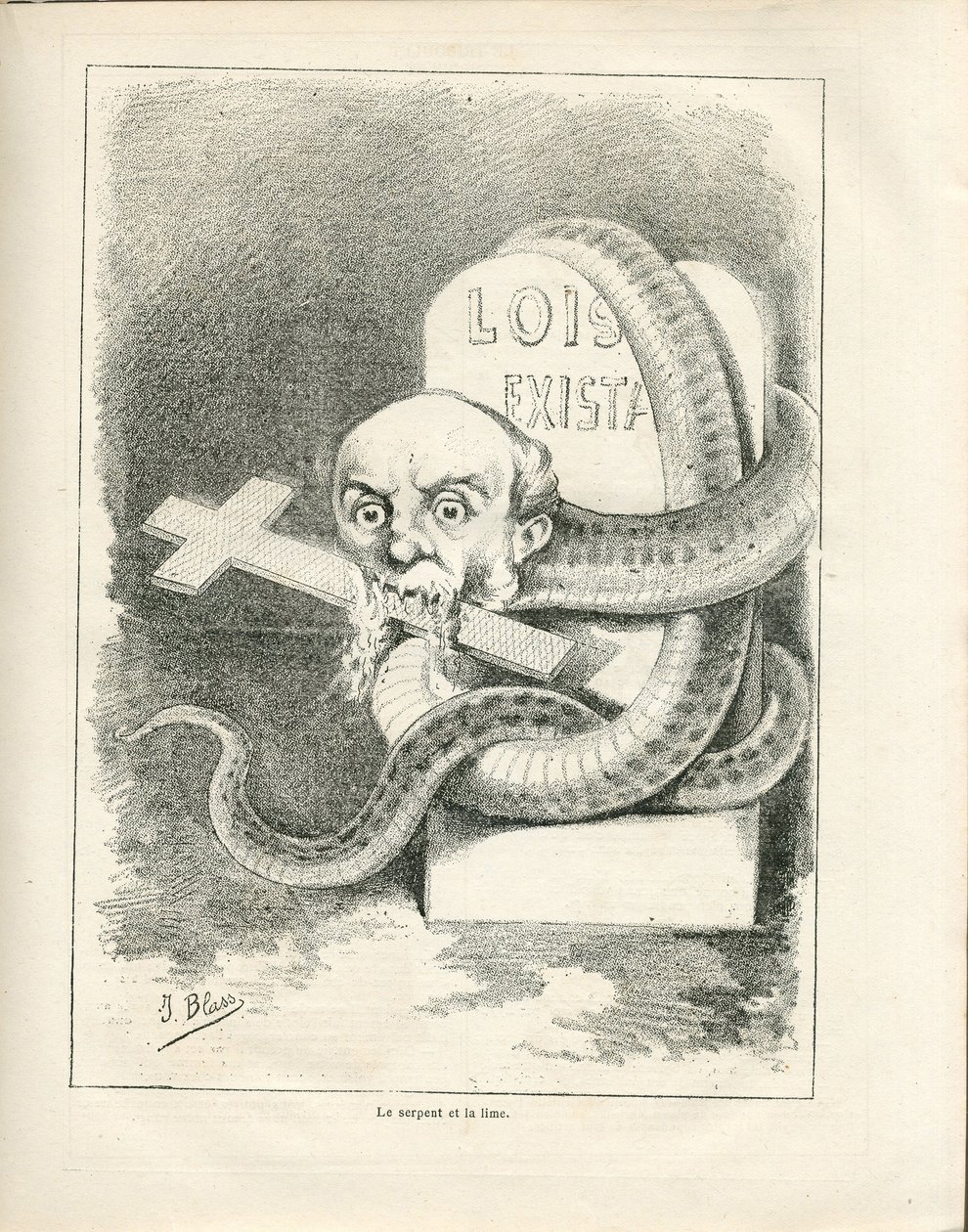 Le Triboulet af J. (1847 1892) Blass