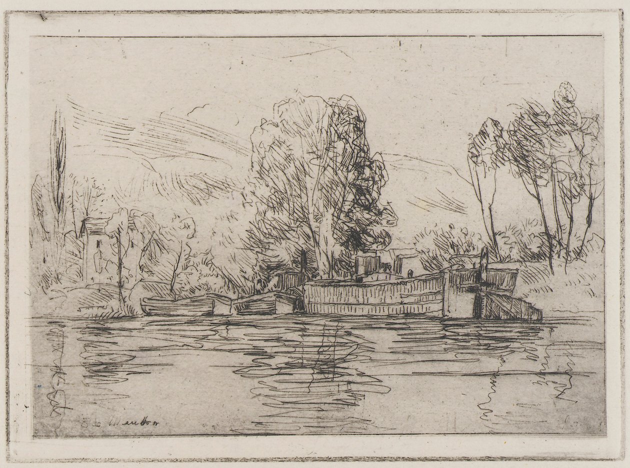 Bas Meudon nr. 2 af J. Alden Weir
