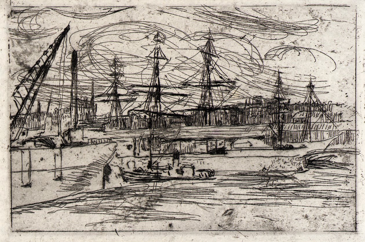 Liverpools havne af J. Alden Weir