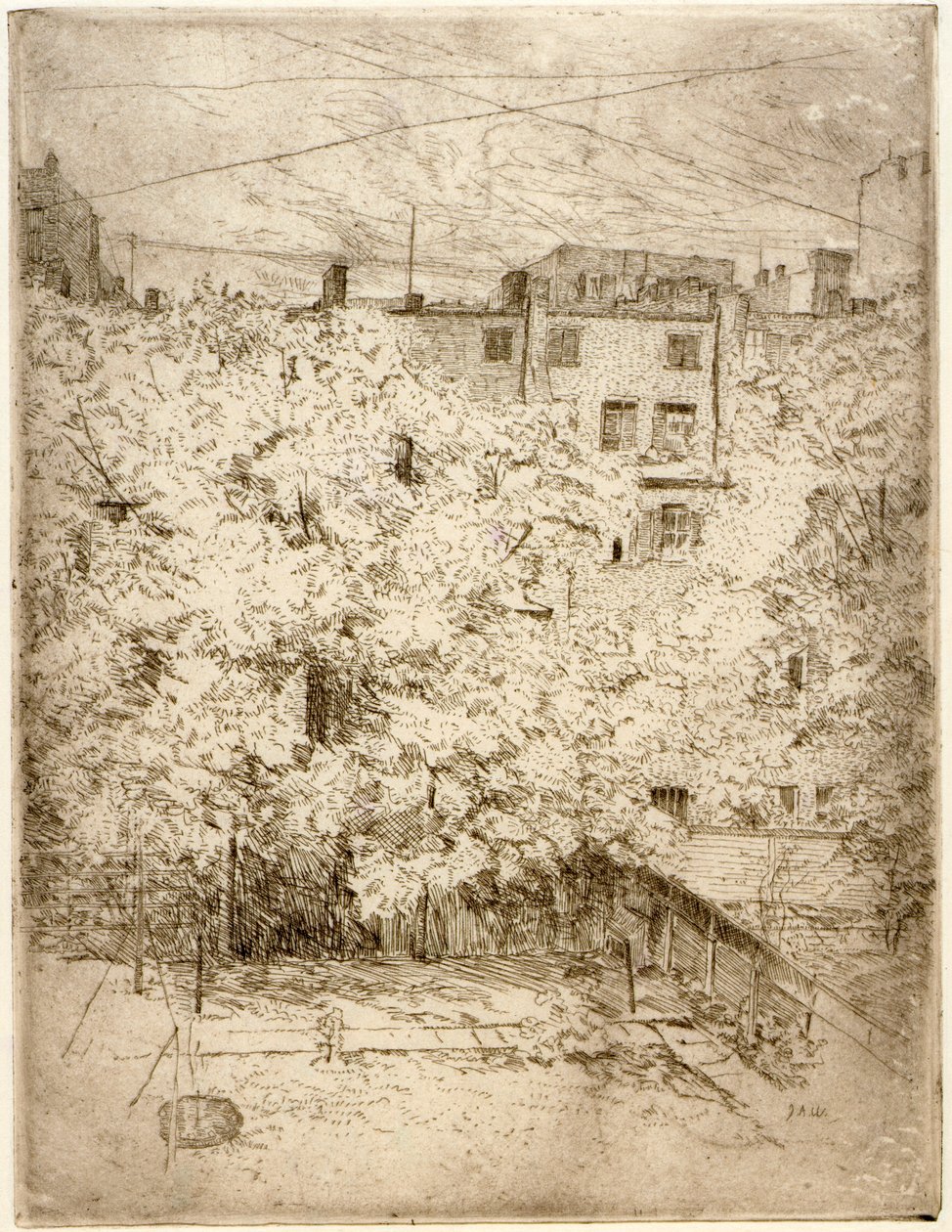 Min baghave nr. 2 af J. Alden Weir