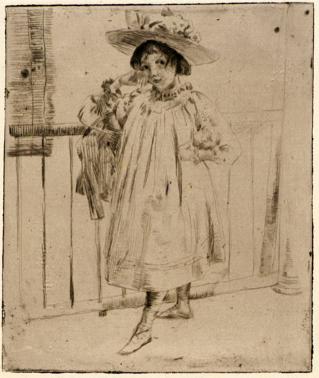 På verandaen af J. Alden Weir