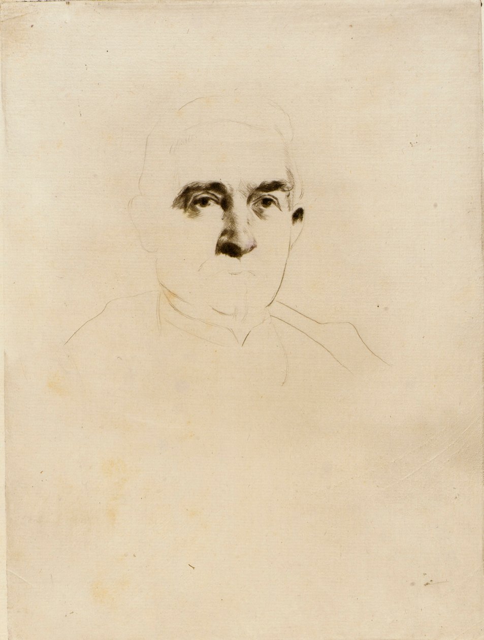 Portræt af oberst H.C. Weir (Agricola) af J. Alden Weir