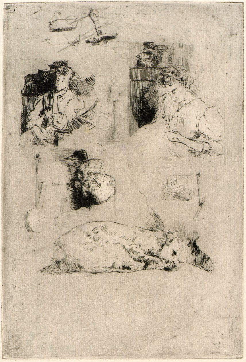 Studier af J. Alden Weir