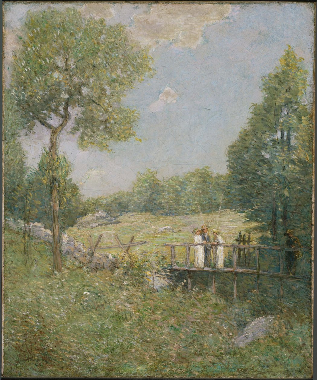 Fisketuren af J. Alden Weir