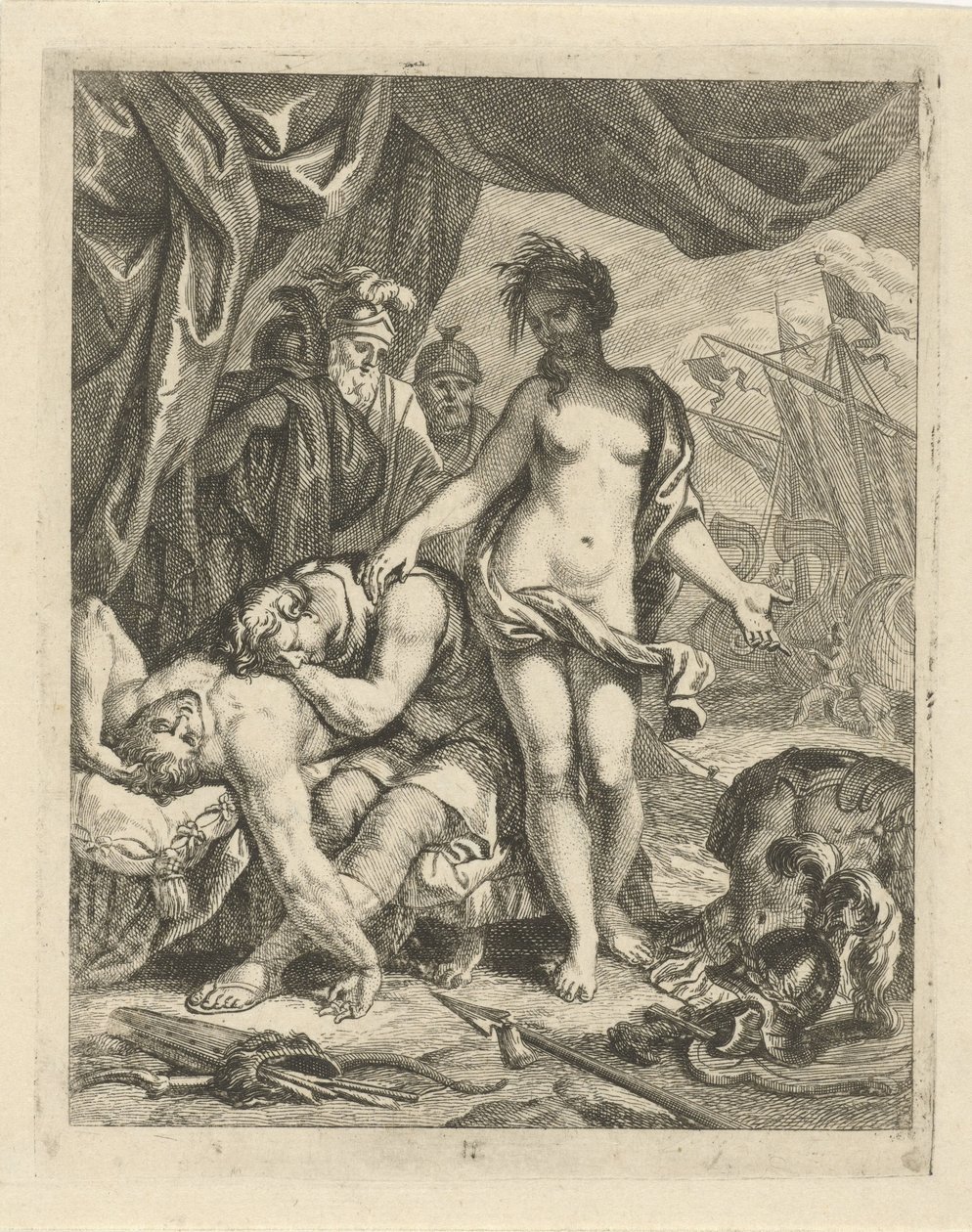Achilleus sørger over Patroklos død Scener fra Achilles