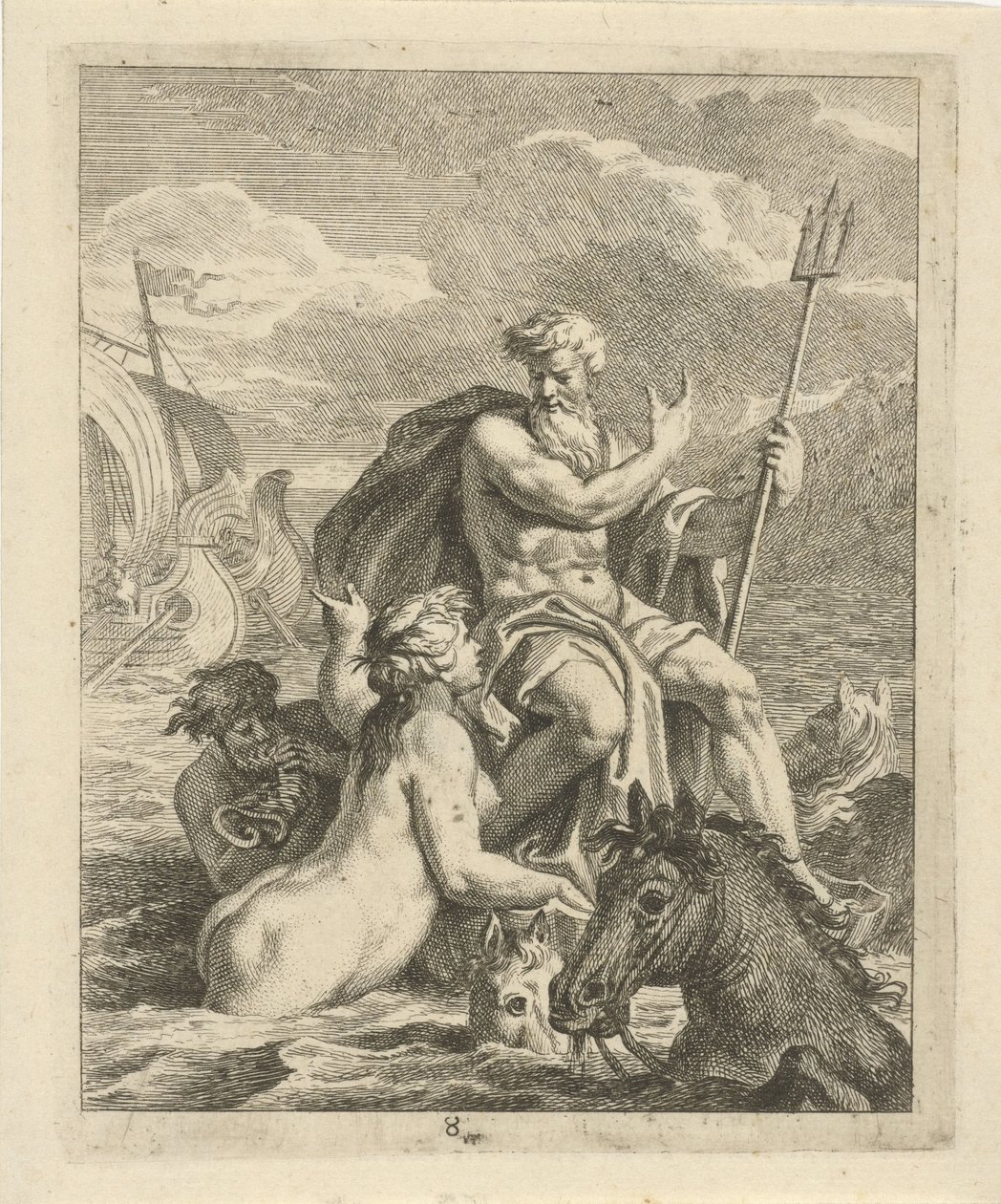 Havlandskab med Thetis og Neptun Scener fra Achilles