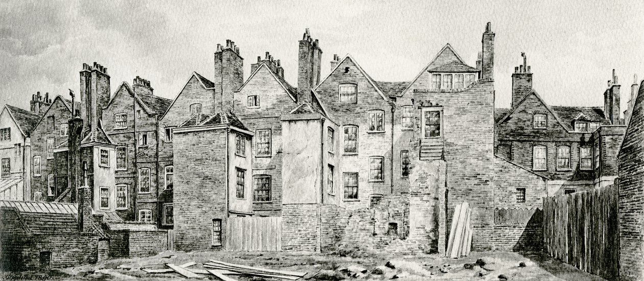 Bartletts Buildings, 1890 af J. Appleton