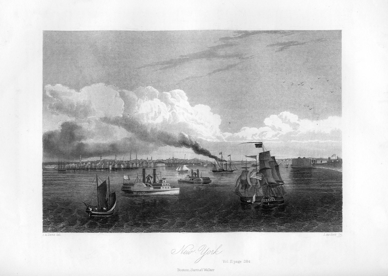New York, 1855. af J. Archer