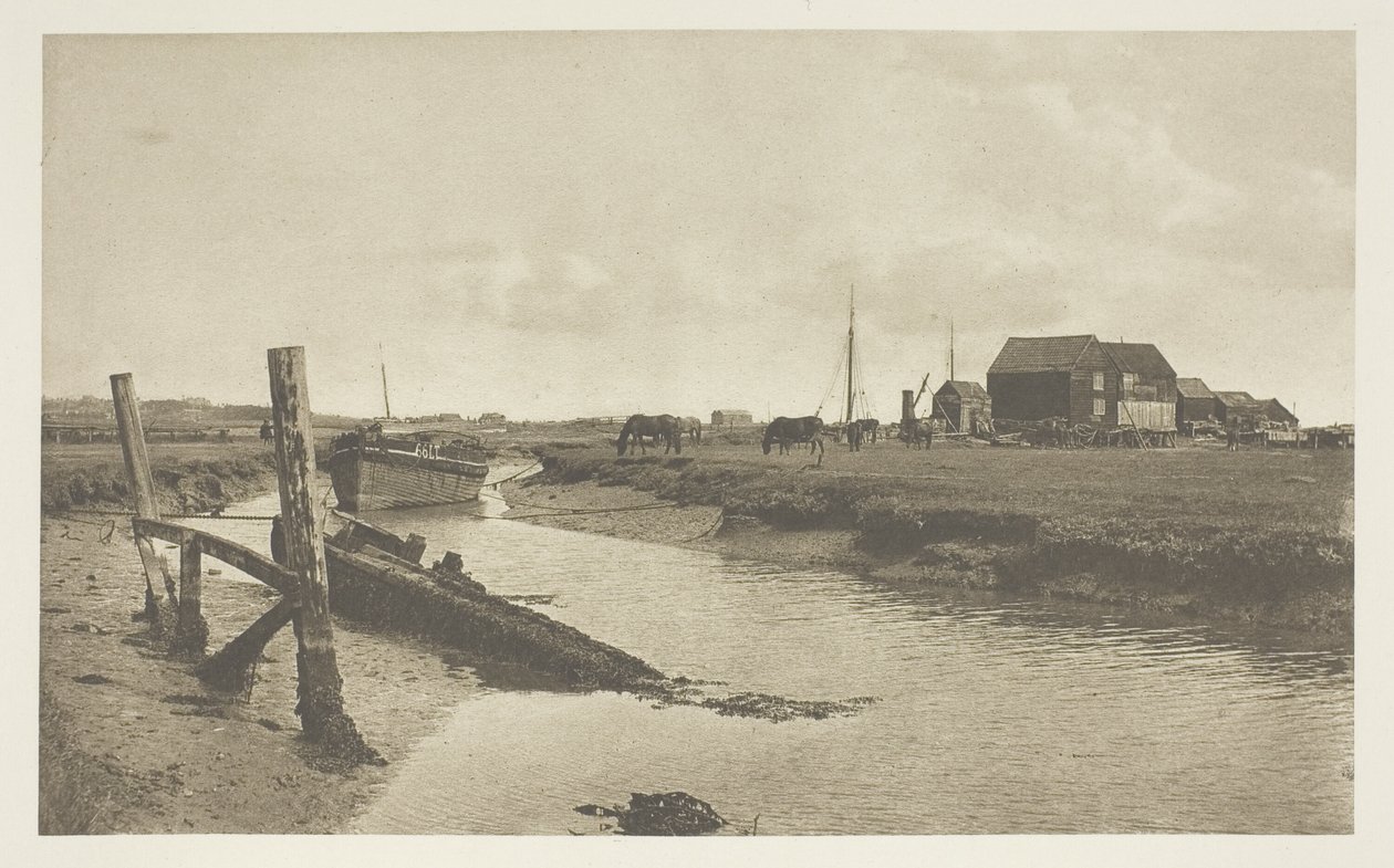 En tidevandsflod, østkysten af J. B. B. Wellington