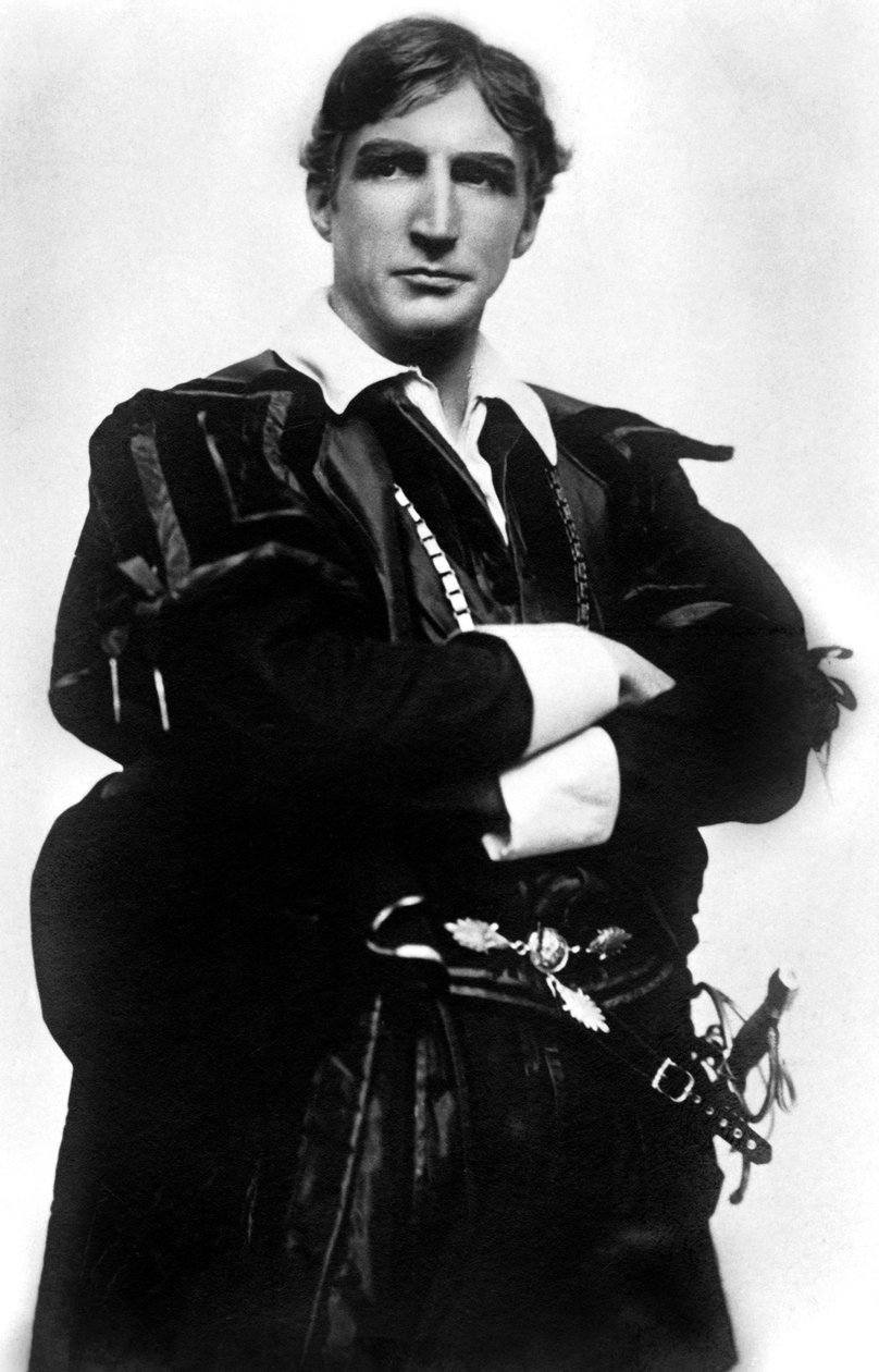 Jerrold Robertshaw 1866-1941, engelsk skuespiller, begyndelsen af det 20. århundrede. af J. Beagles and Co.