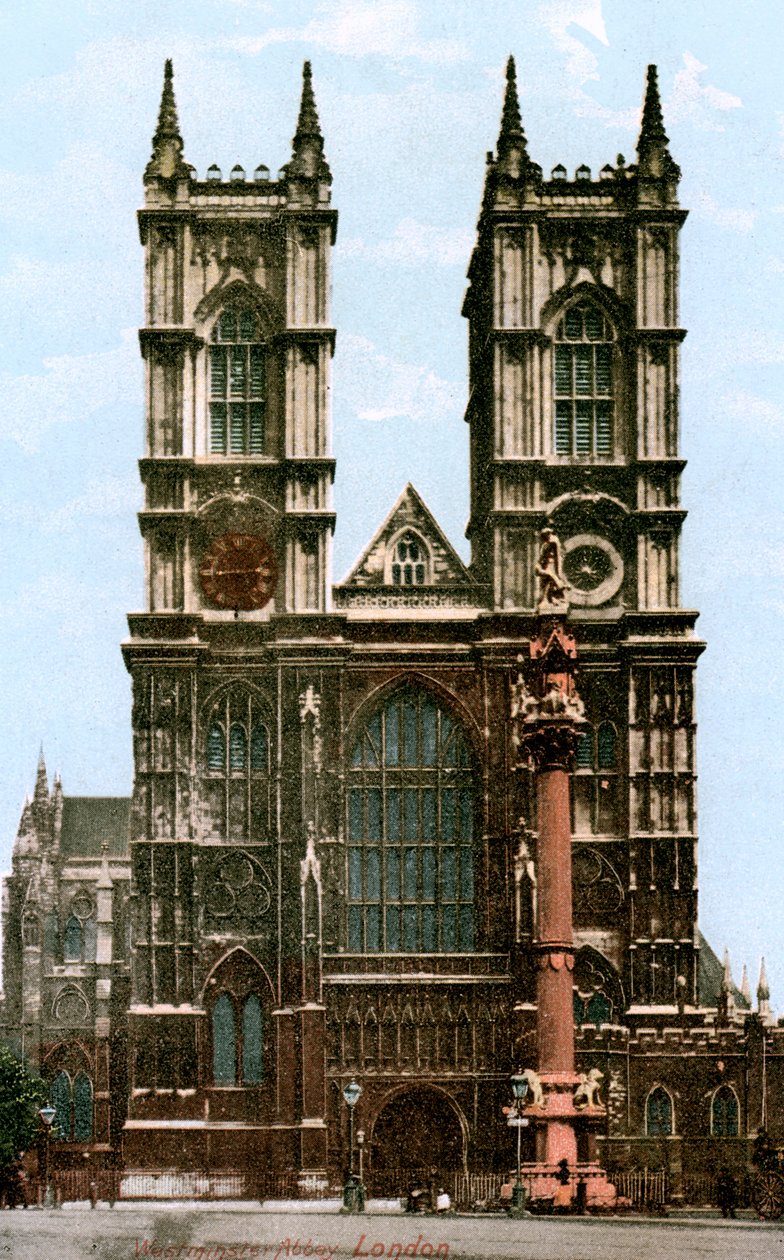 Westminster Abbey, London, begyndelsen af det 20. århundrede. af J. Beagles and Co.
