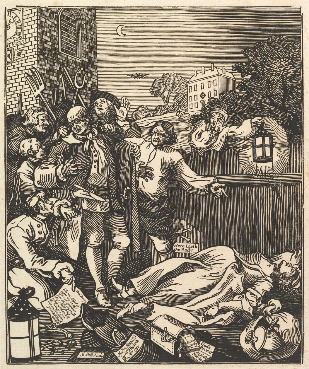 Grusomhed i perfektion, 1790. af J Bell