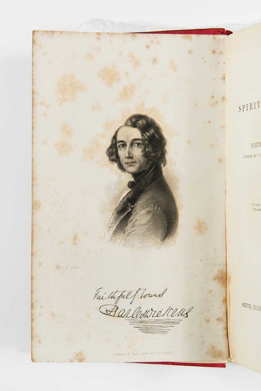 Gravering af Charles Dickens i A New Spirit of the Age 1844 (gravering) af J. C. Armytage