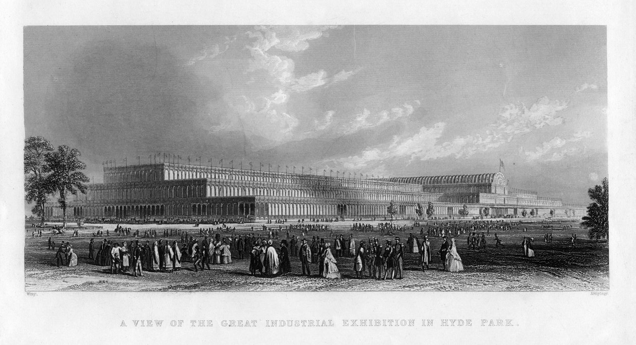Den store udstilling, Hyde Park, London, 1851. af J. C. Armytage
