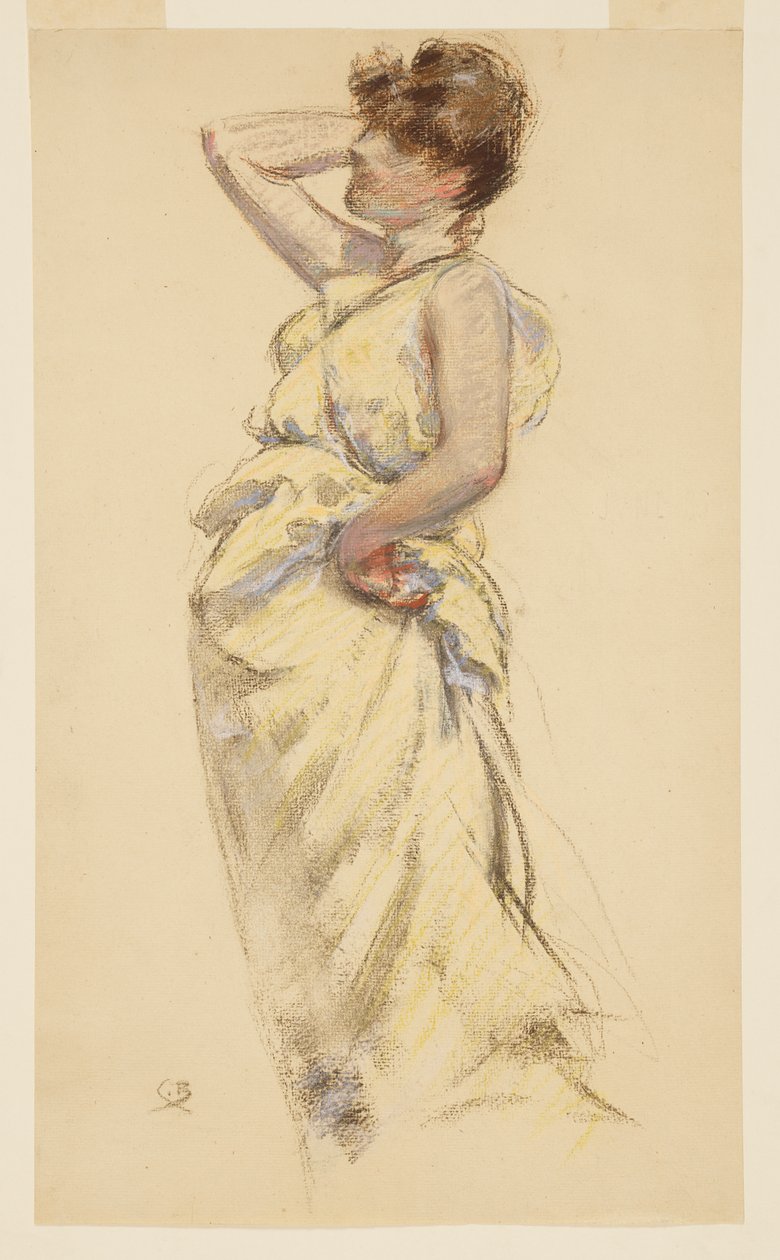 Dansebevægelse af J. Carroll Beckwith