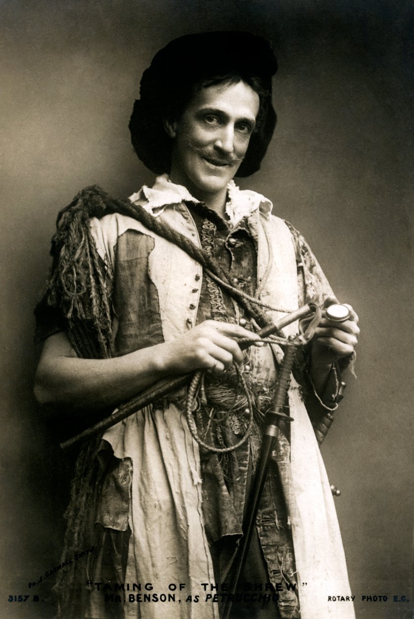 Frank Benson 1858-1939, engelsk skuespiller og teaterchef, begyndelsen af det 20. århundrede. af J Caswall Smith