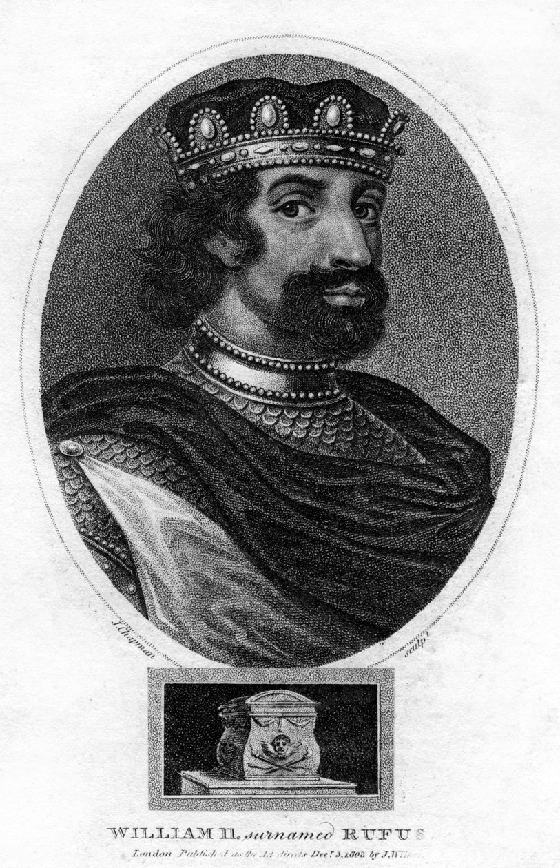 Kong William II af England, 1803. af J. Chapman