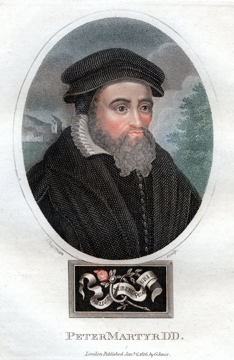 Peter Martyr, 1816. af J. Chapman