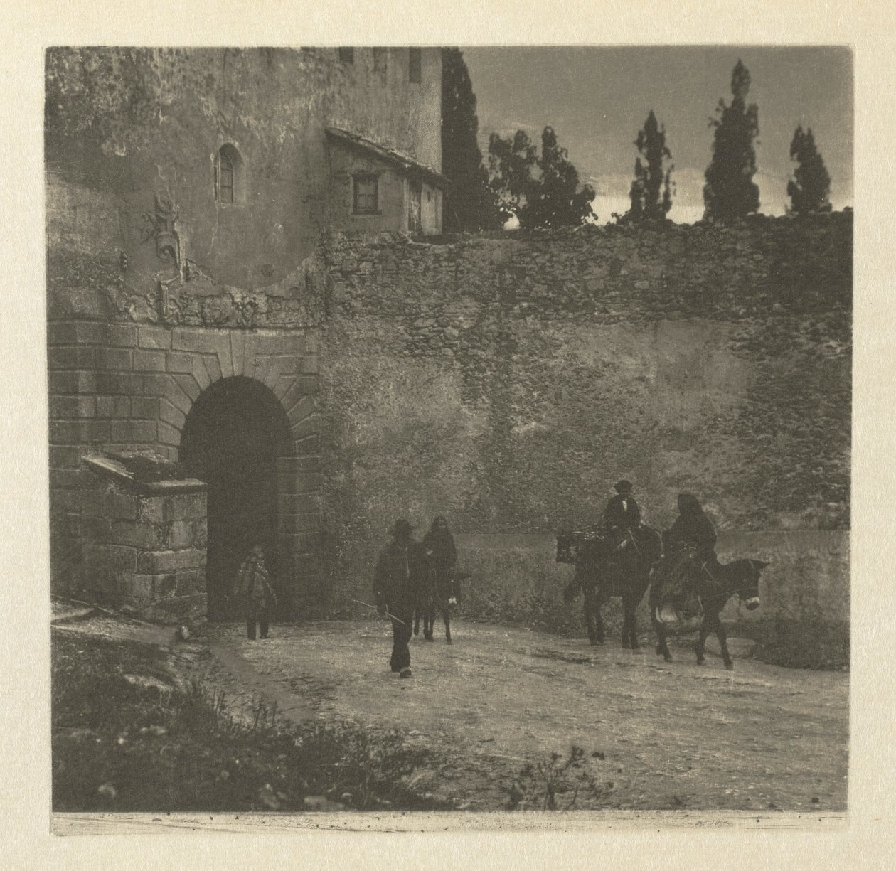 Camera Work: A Gateway - Segovia af J. Craig Annan