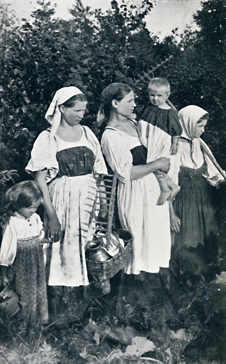 Bondetyper af det store Rusland, 1912 af J. Daziaro