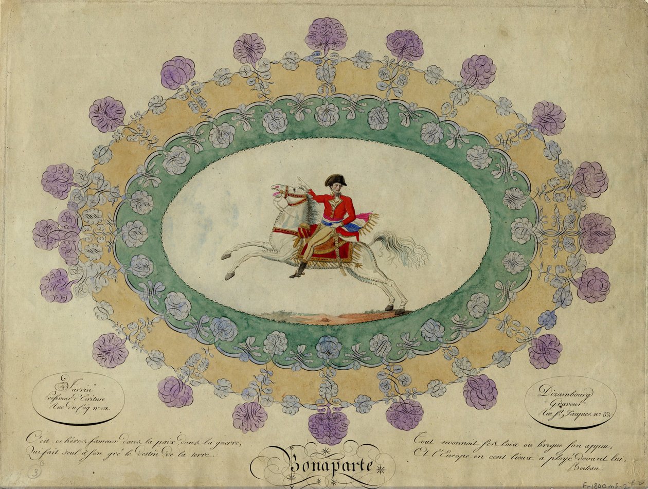 Napoleon Bonaparte, ca. 1800 af J. Dizambourg