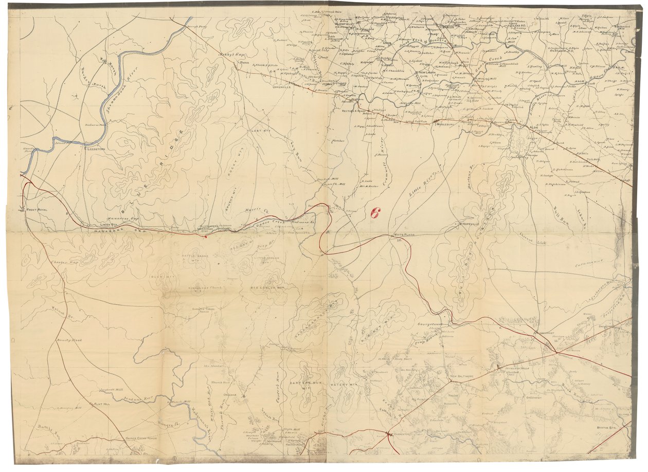 [Central Virginia] af J. F.; Schedler United States. Army. Corps Of Topographical Engineers; Gedney