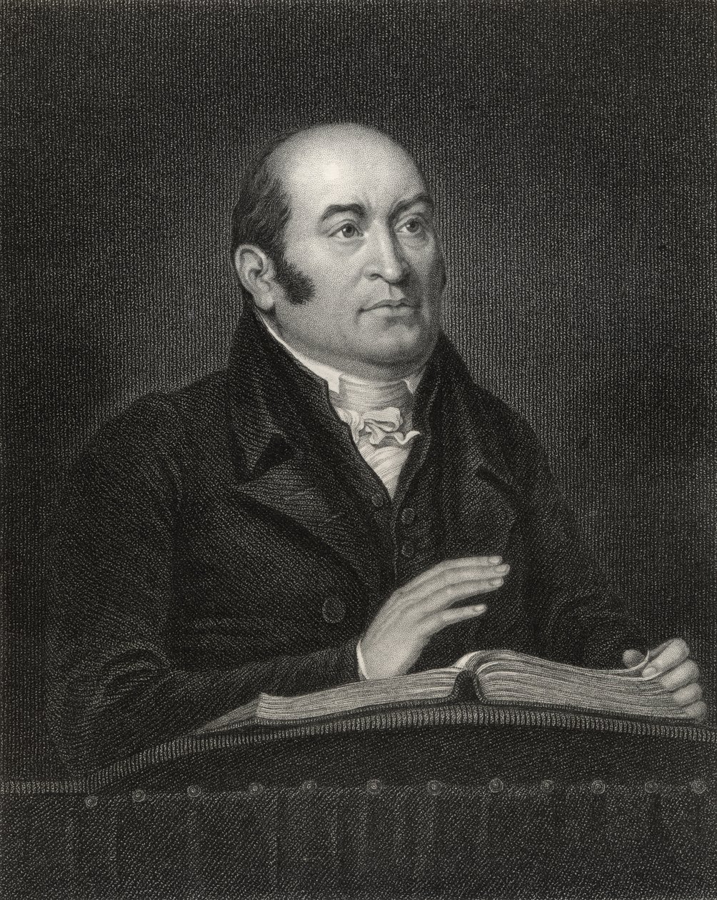 Robert Hall, graveret af Samuel Freeman (1773-1857) fra 