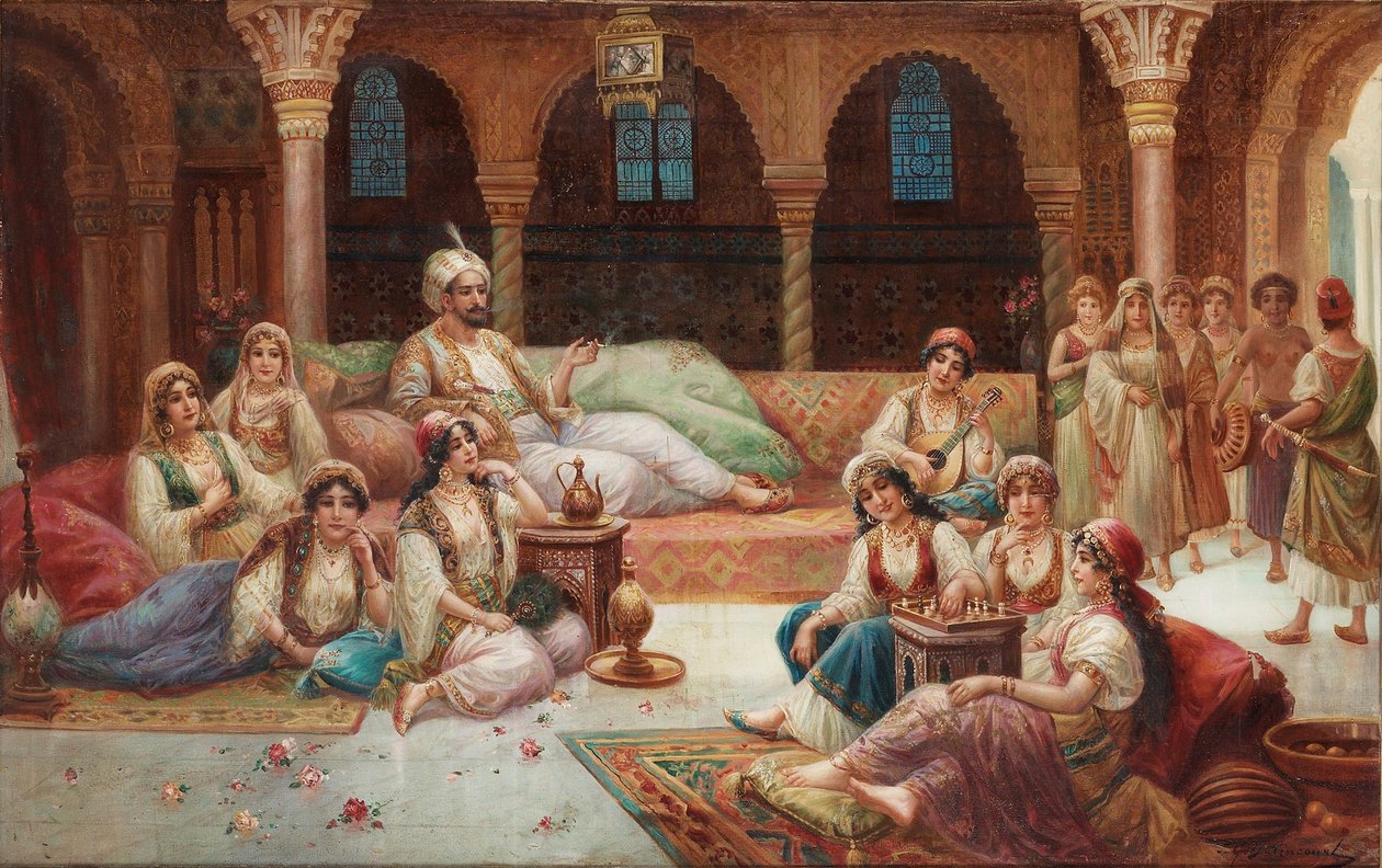 i et Harem af J. G. Delincourt