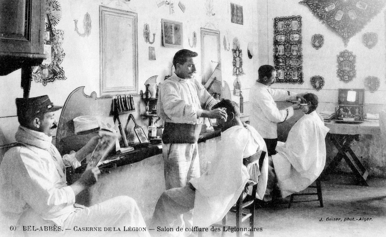 Fransk Fremmedlegion, Sidi Bel Abbes, Algeriet, 20. århundrede. af J. Geiser