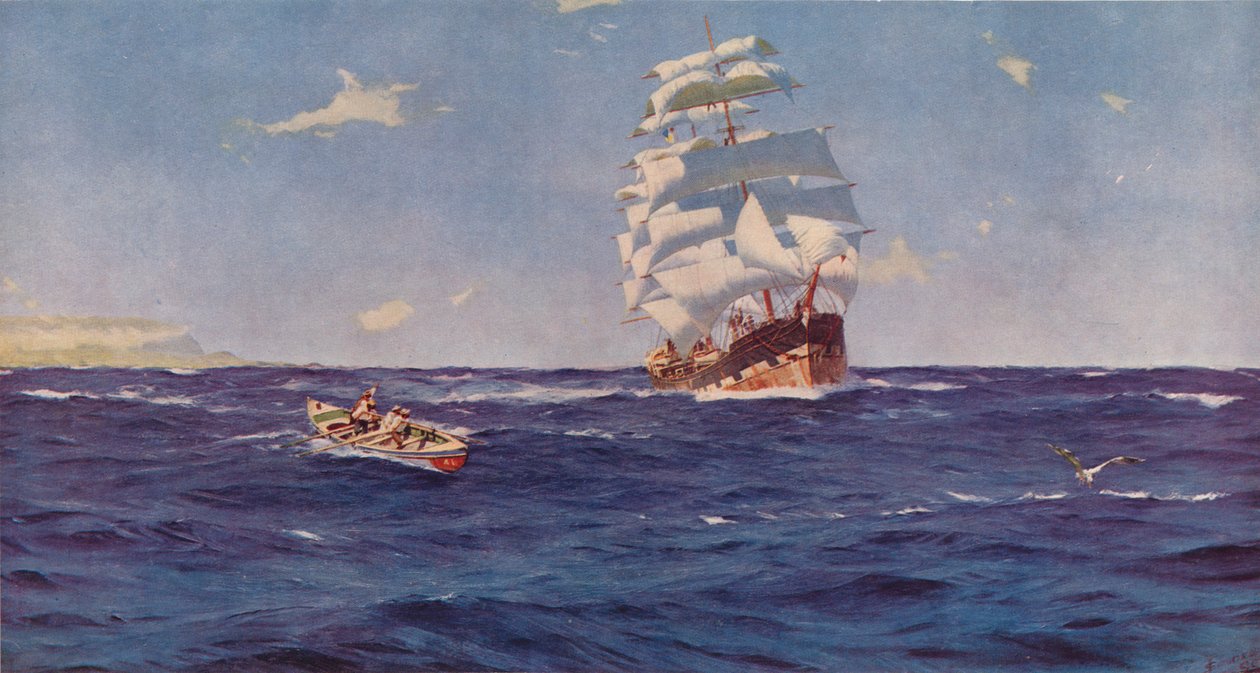 Ud for Valparaiso, 1899, 1938 af J Greig Pirie
