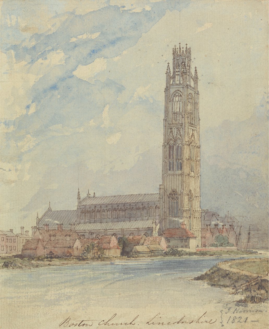 Boston Church, Lincolnshire af J. Harrison