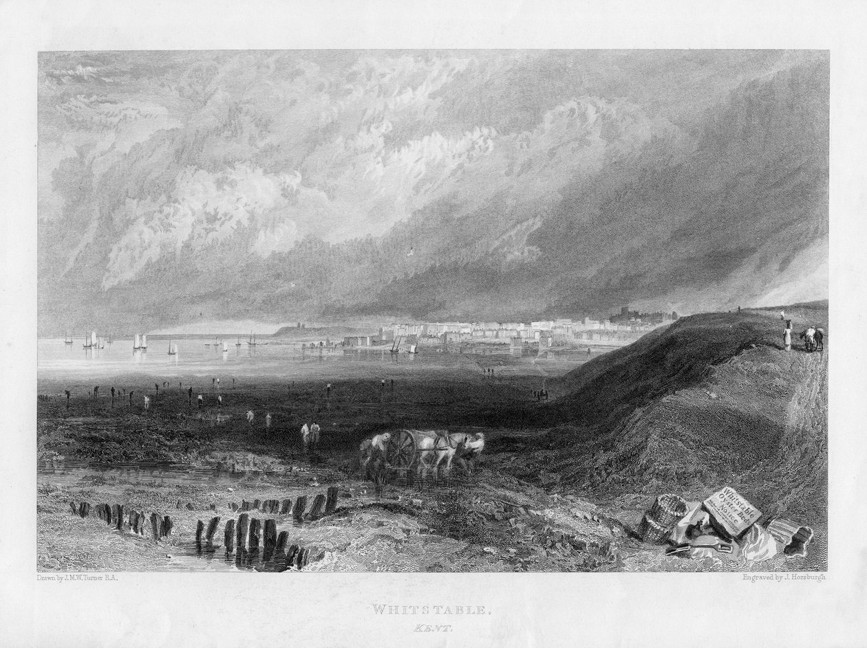 Whitstable, Kent, 1800-tallet af J. Horsburgh