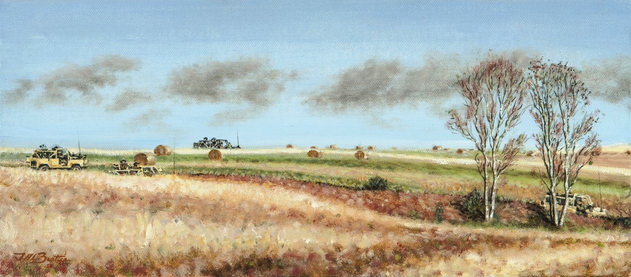 SCOUTING, 2018 (oliemaleri) af J Hugh L Beattie