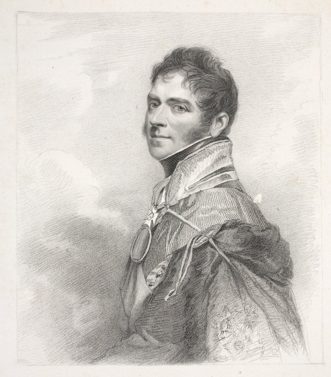 The Most Noble Henry William Paget, Marquis of Anglesey fra et originalt billede af Sir William Beechey, engr af H. Meyer, pub. af T Cadell, 1817 af J. Jackson