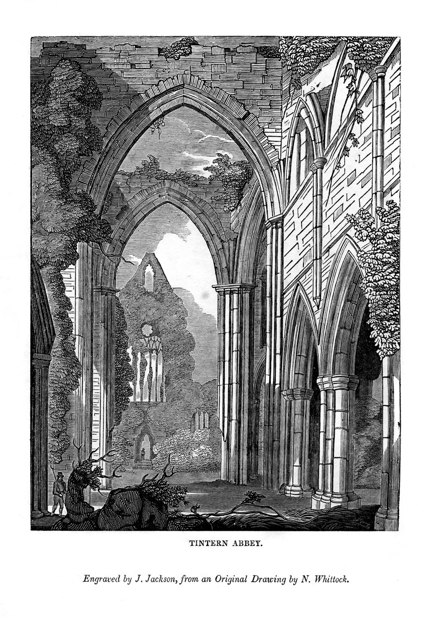 Tintern Abbey, 1843 af J. Jackson