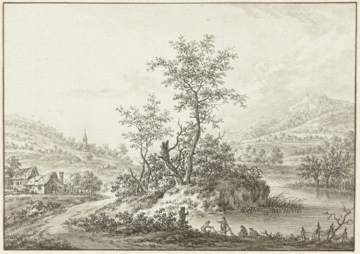 Landskab af J. Krausz