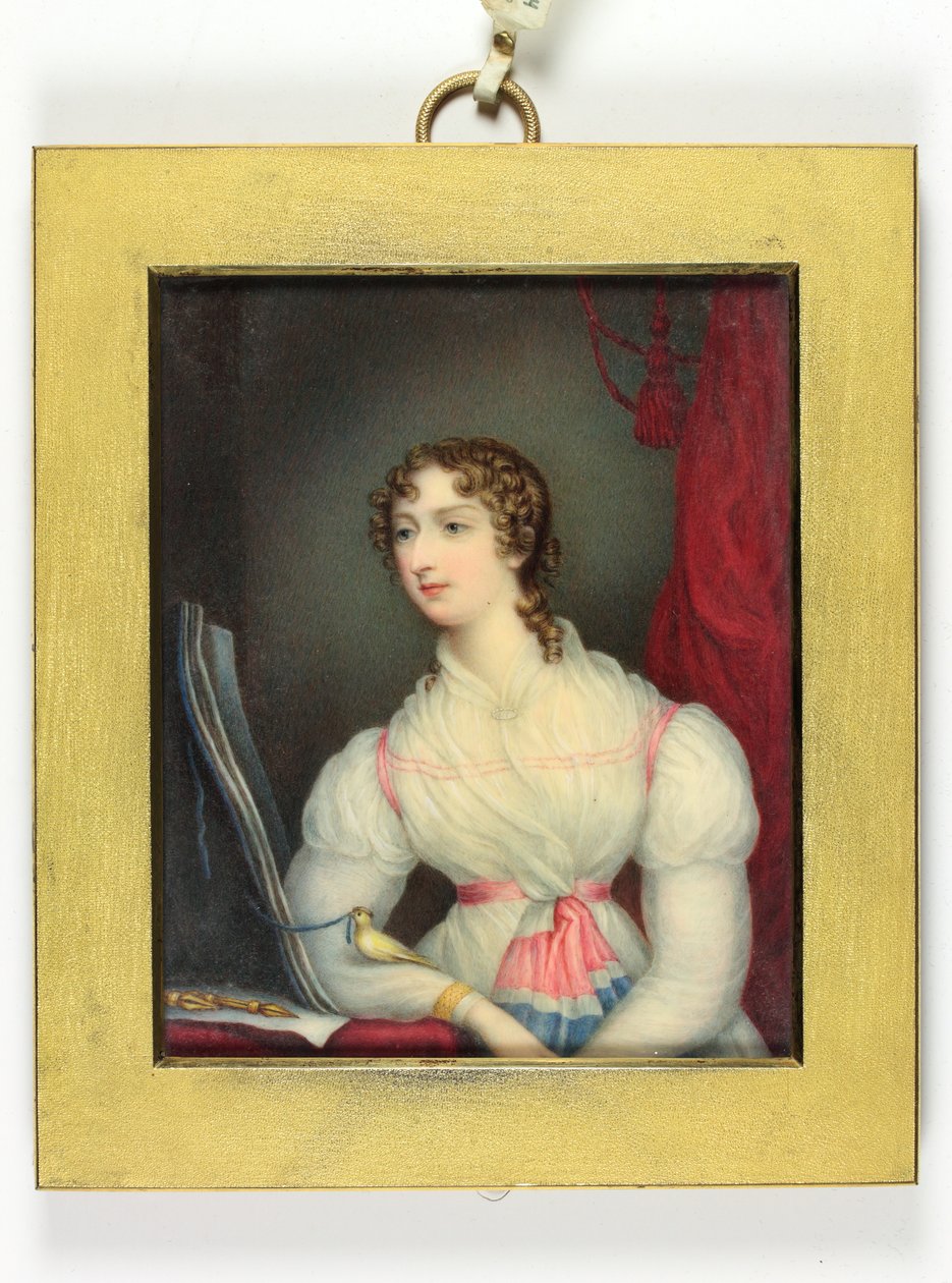 Charlotte Elizabeth Bentinck Hawkins-Whitshed (emalje) af J. Leschallas