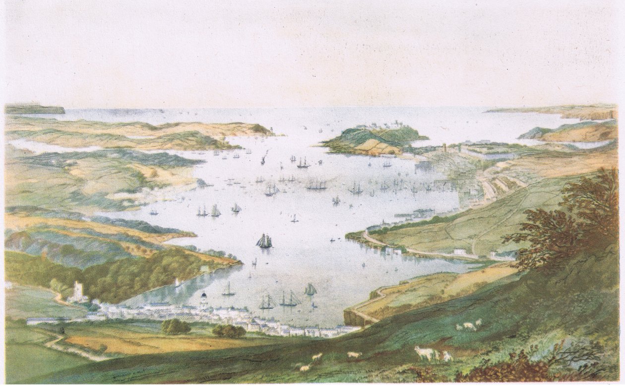 Falmouth Harbour af J. Lynn