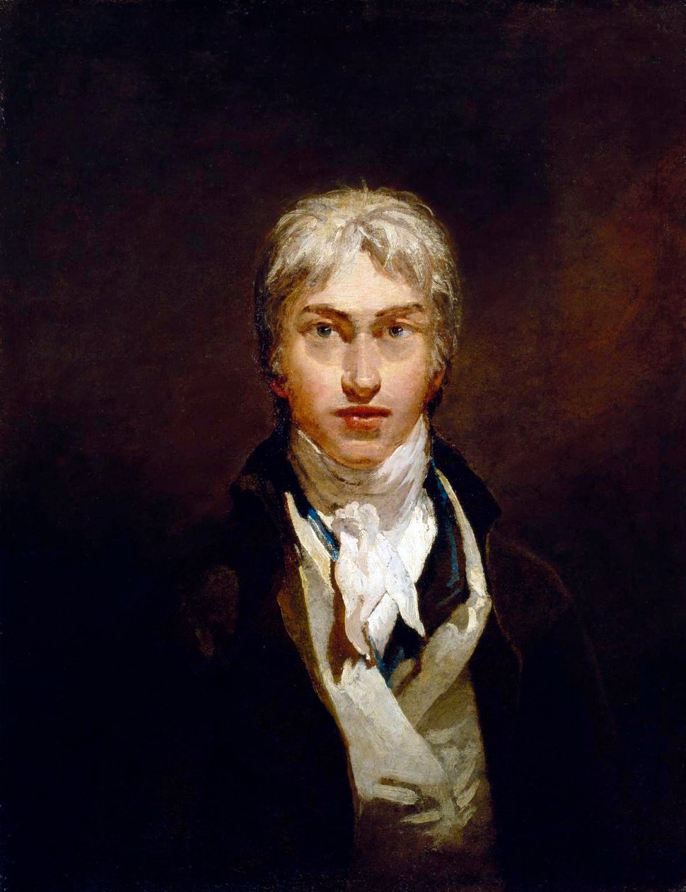 Selvportræt af Joseph Mallord William Turner