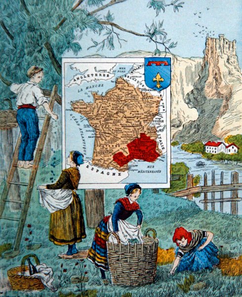 Provence, illustration til 