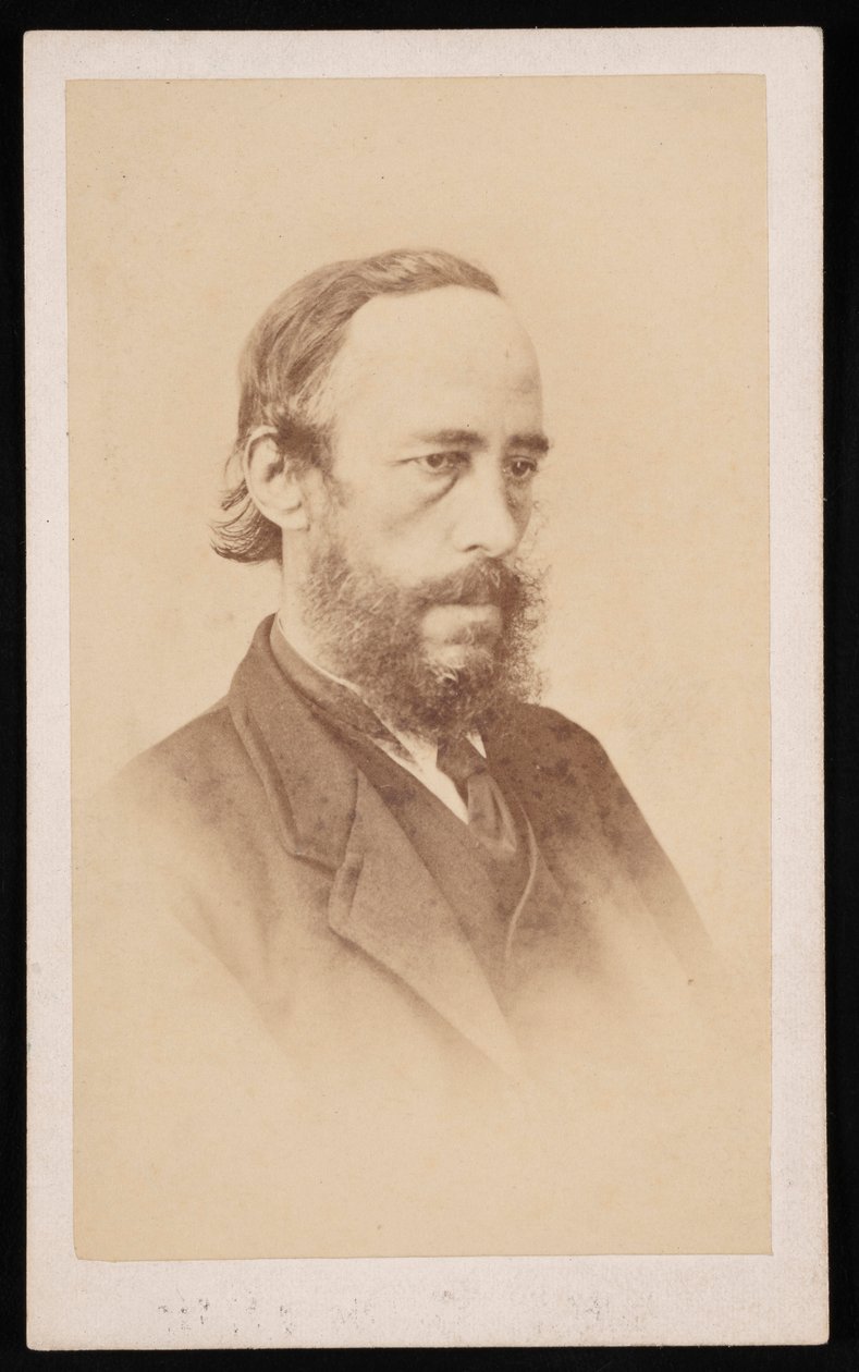 Portræt af James Croll 1821-1890, før 1876. af J McPherson